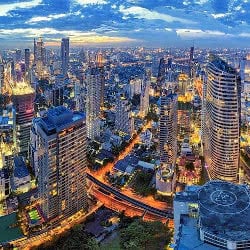 Picture of Bangkok's central business district